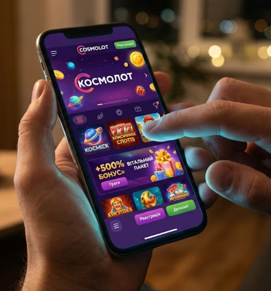 Мобільний банер Cosmolot